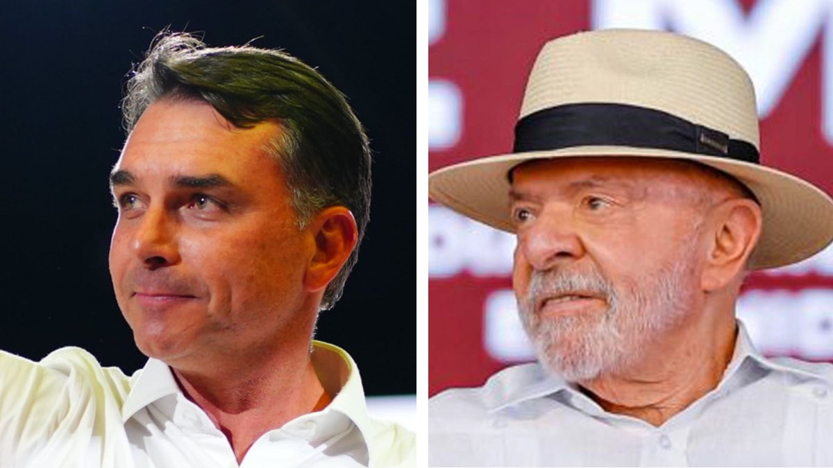 Rejeição a Flávio cai para 54% enquanto de Lula cresce a 52%, aponta Quaest