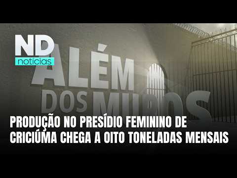 Detentas produzem oito toneladas de panificação e confeitaria em Criciúma