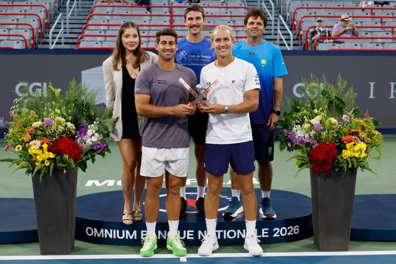 Dupla de Itajaí é campeã do Masters 1000 no Canadá
