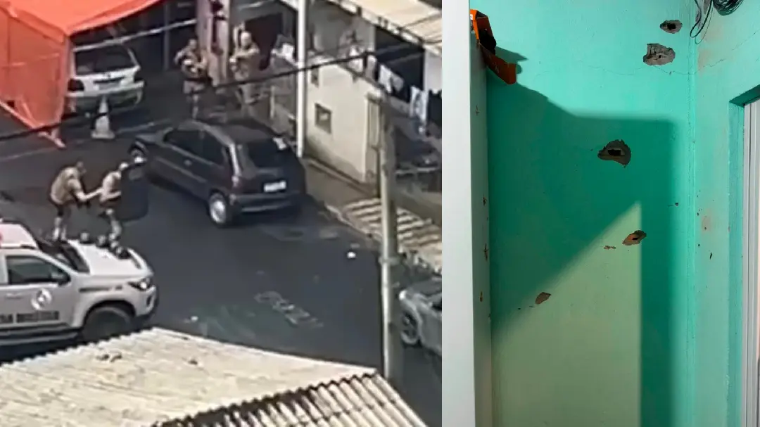 (VÍDEO) Em surto, homem dispara mais de 30 vezes e se entrega após negociação