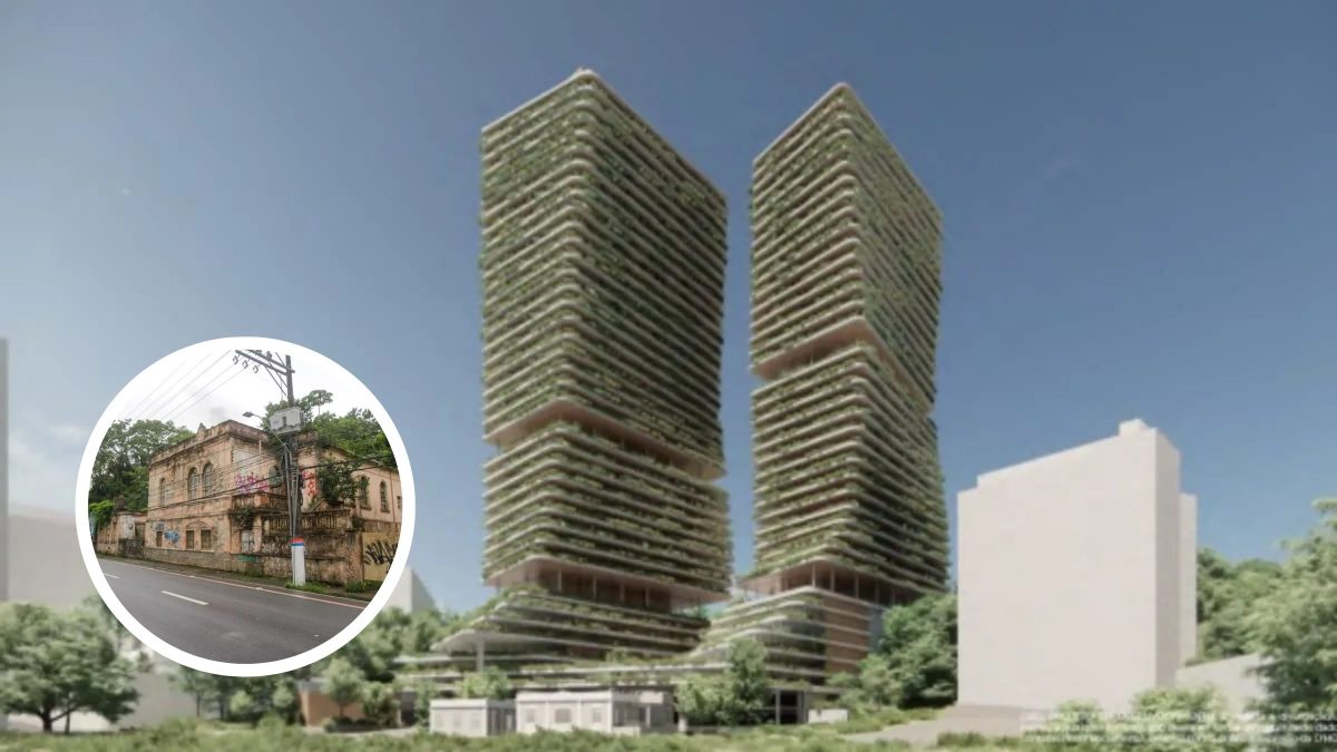 Suposto corte irregular de mata atlântica em megaprojeto com torres de 39 andares em Florianópolis vira alvo do MP por dano ambiental