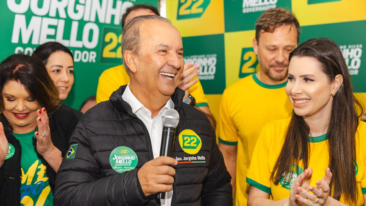 'Arrancadão 22': Jorginho Mello e Adriano Silva oficializam candidatura em evento na Beira-Mar Norte em Florianópolis