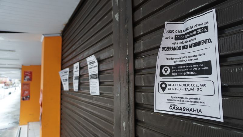 Casas Bahia mantém lojas na região mas fecha Ponto Frio em Itajaí
