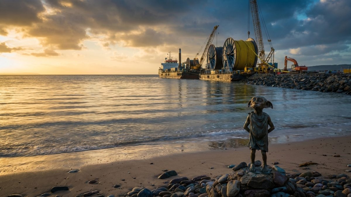 Dobby, o elfo doméstico de Harry Potter, virou o obstáculo inesperado de uma obra de energia de 500 MW, que acabou mudando de rota após centenas de ligações de fãs