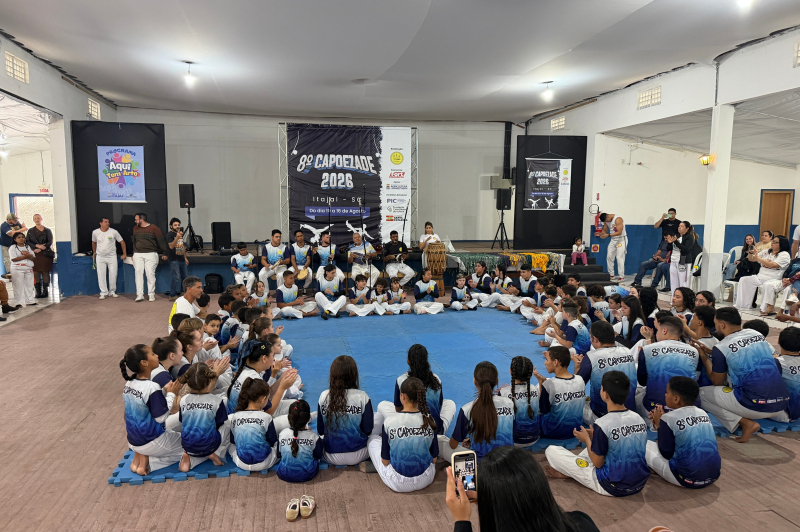 Capoezade 2026 encerra programação com graduação de 80 alunos