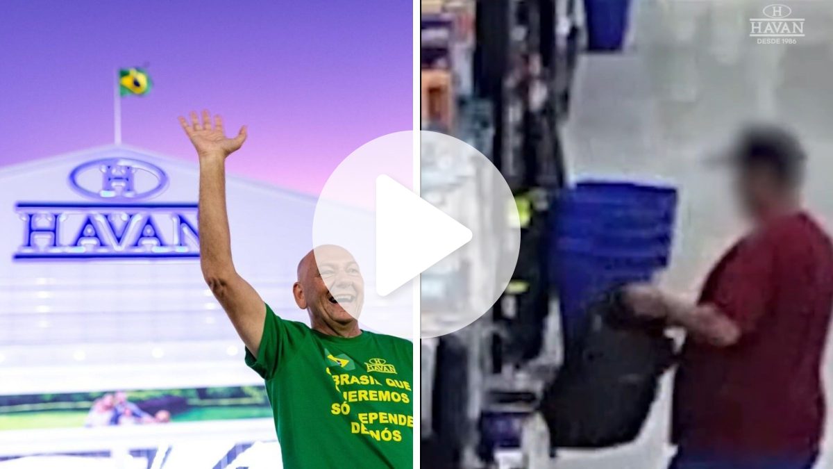 ‘Amostradinhos de julho’: Luciano Hang divulga vídeo de furtos ocorridos na Havan e caso em SC chama atenção