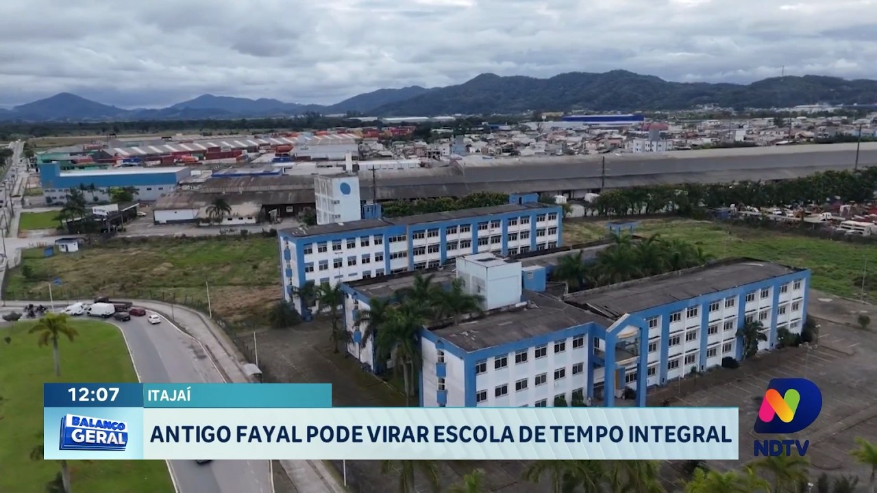Antigo Fayal pode virar escola de tempo integral em Itajaí