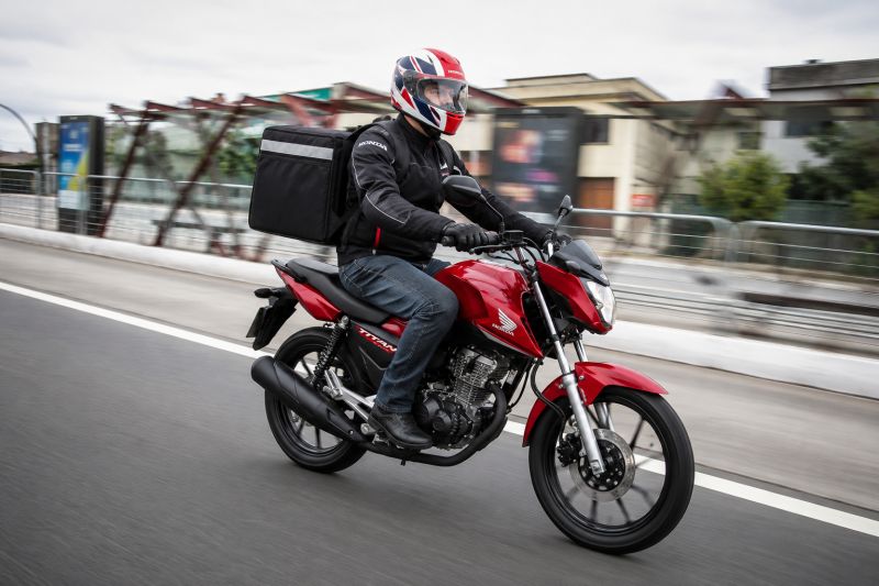 Programa facilita compra de moto para entregadores e mototaxistas