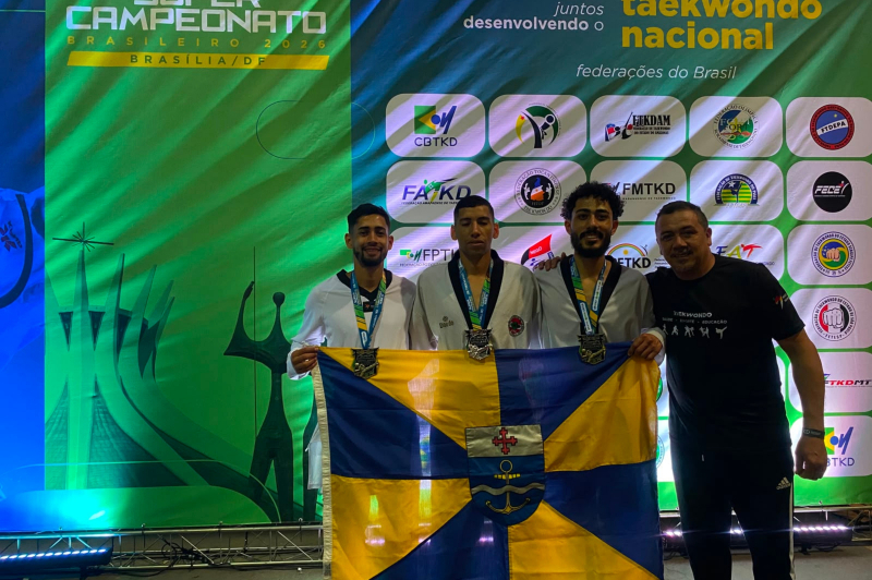 Itajaí conquista seis medalhas no Super Campeonato Brasileiro de Taekwondo