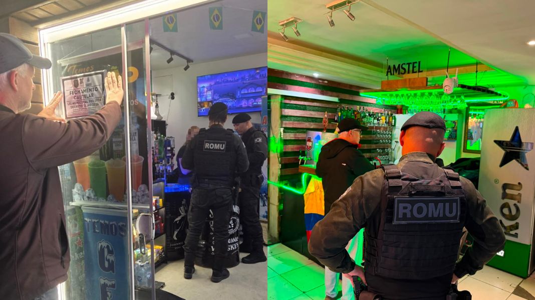 Duas conveniências foram interditadas por perturbação do sossego no Centro de Balneário Camboriú