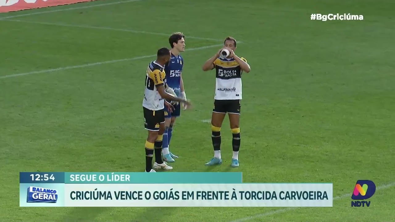 Criciúma volta a vencer na Série B e mantém liderança do campeonato