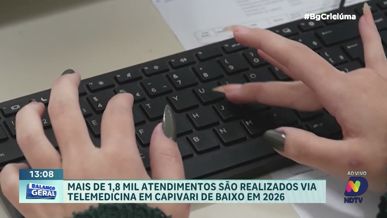 Capivari de Baixo supera 1,8 mil atendimentos por telemedicina