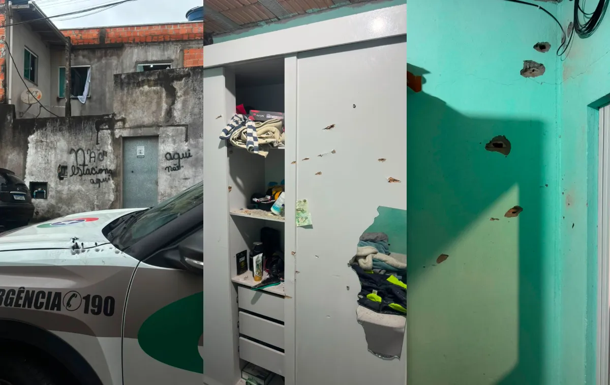 Homem atira 30 vezes contra policiais de dentro de casa em SC | G1