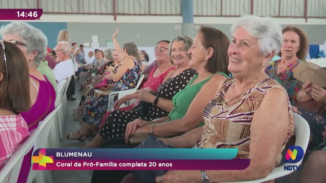 Coral da Pró-Família completa 20 anos