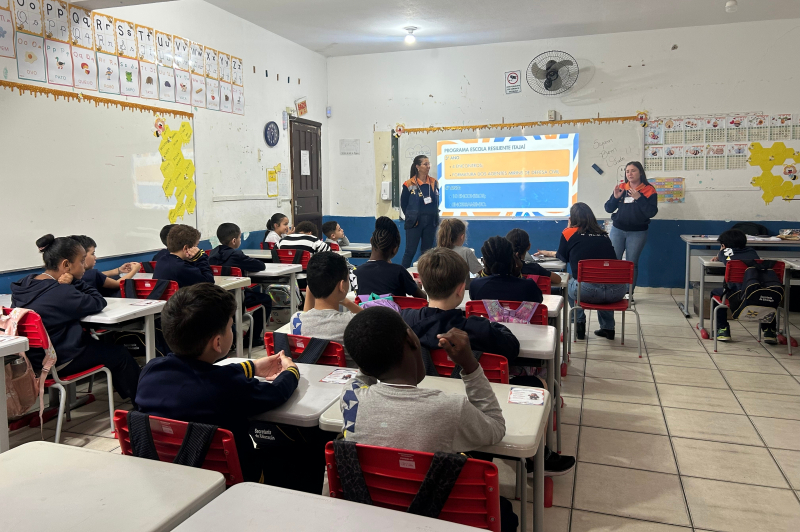 Iniciam as aulas do Programa Escola Resiliente