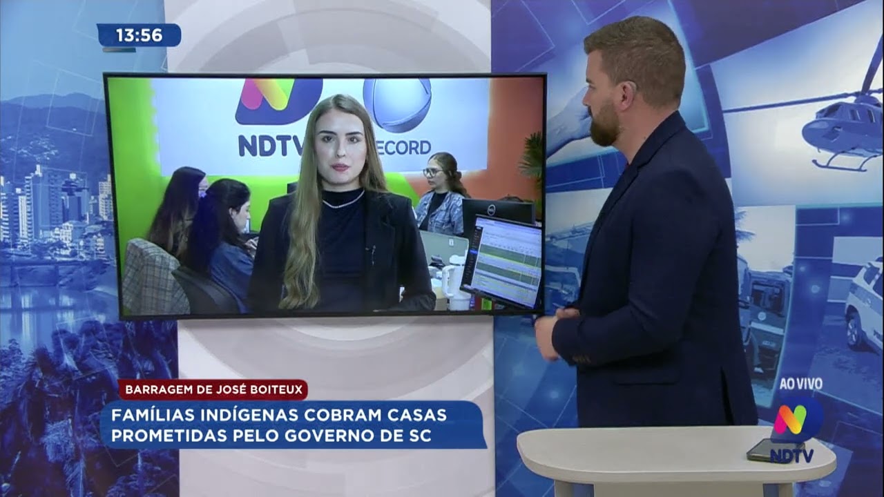 Barragem de José Boiteux: famílias indígenas cobram casas prometidas pelo Governo de SC