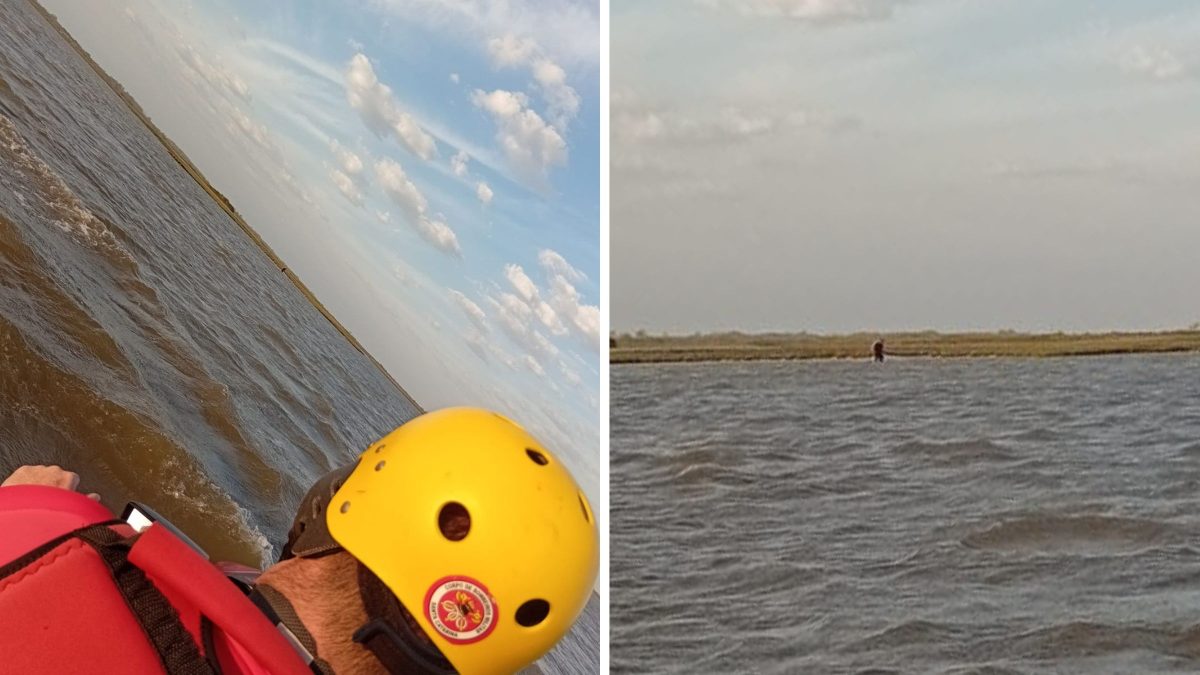 Homem fica 8 horas à deriva em lagoa de SC e é encontrado com sinais de hipotermia 6 km distante do local inicial