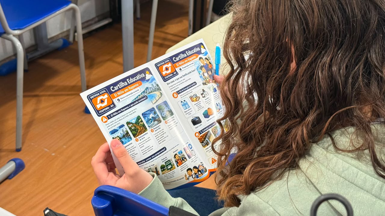 Itapema leva prevenção sobre o El Niño às escolas