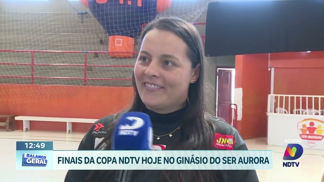 Copa NDTV de Futsal chega às finais com disputas em três categorias