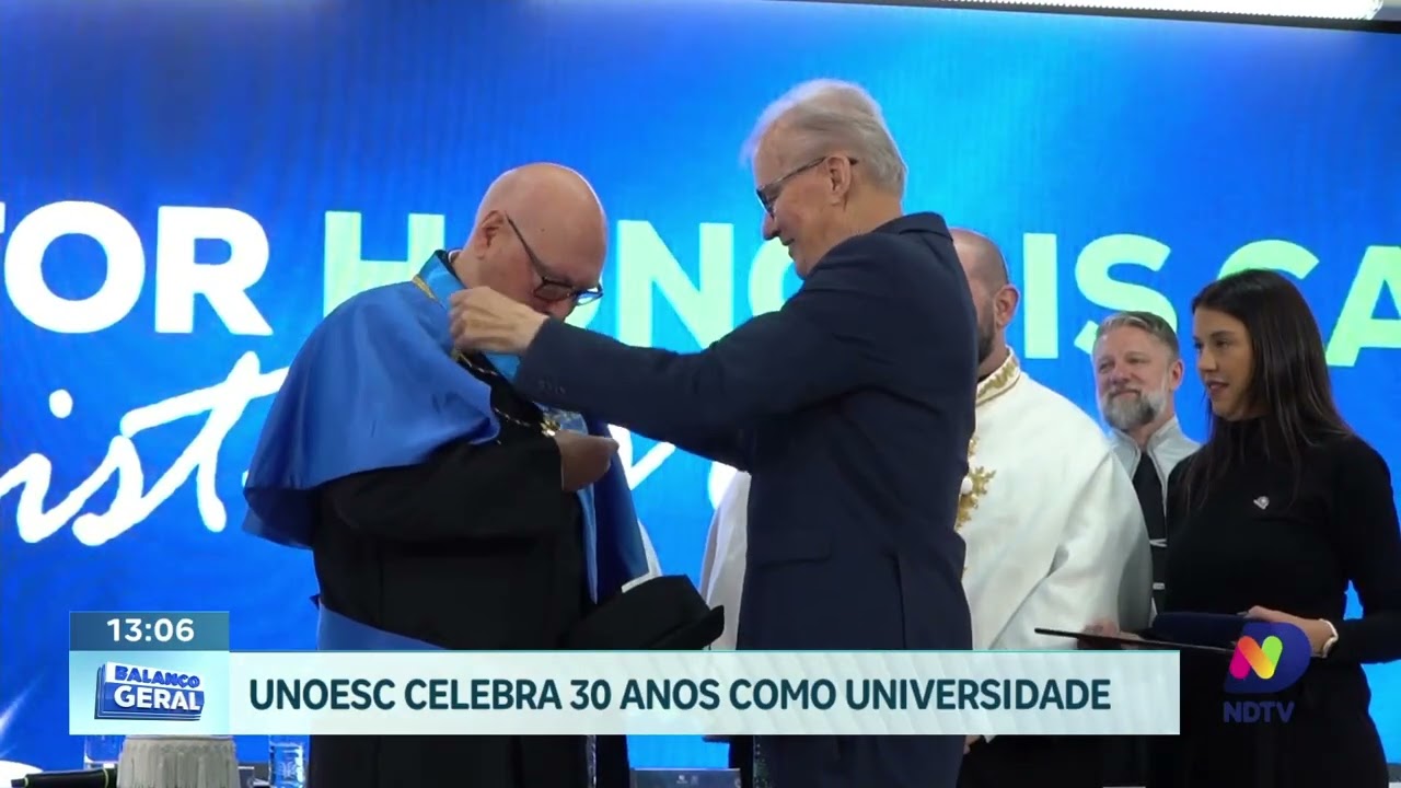 Unoesc celebra três décadas de credenciamento como universidade