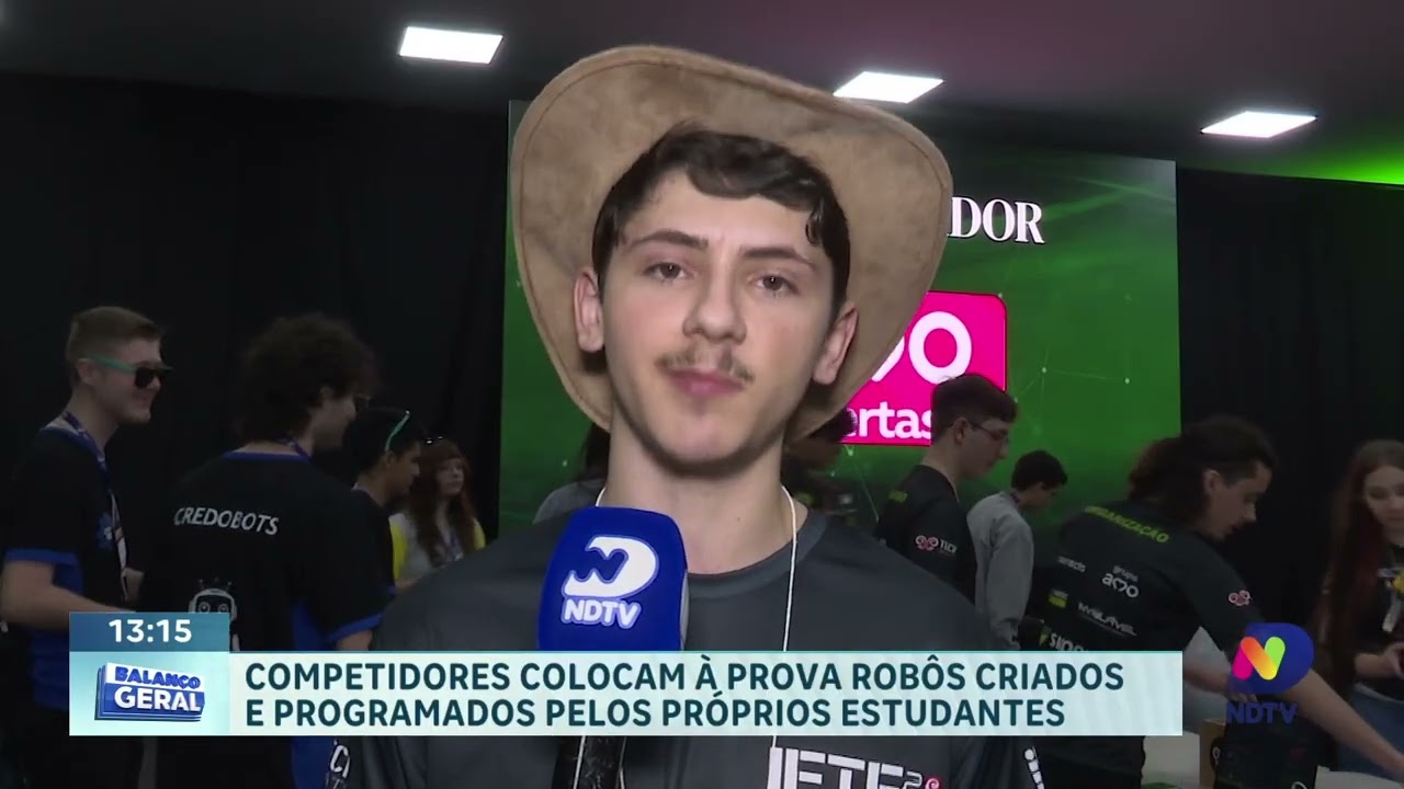 Torneio de robótica reúne estudantes durante evento em Chapecó
