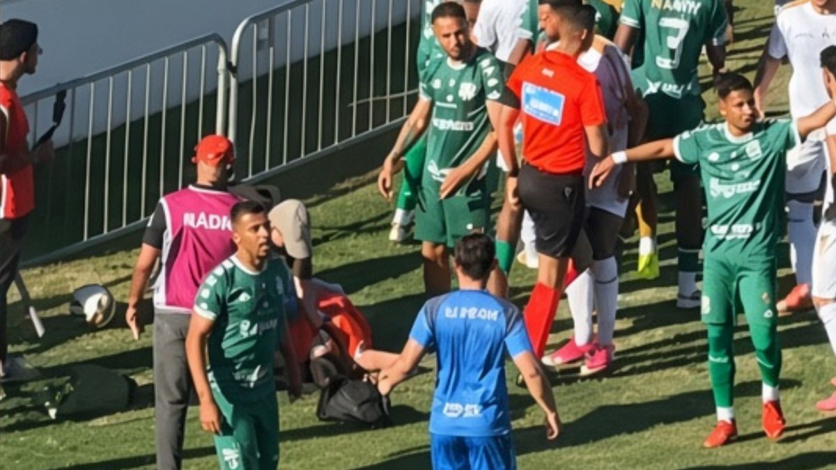 ‘Quase morri, mas passo bem’: repórter se manifesta após desmaiar com bolada em jogo da Série D