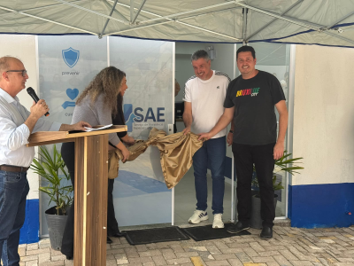 SAE inaugura novo espaço anexo à Policlínica de Brusque