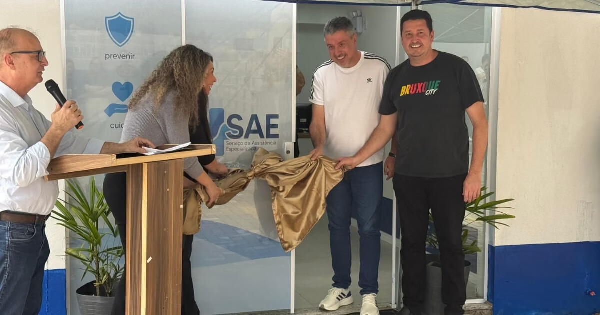 Serviço de Assistência Especializada inaugura novo espaço em Brusque