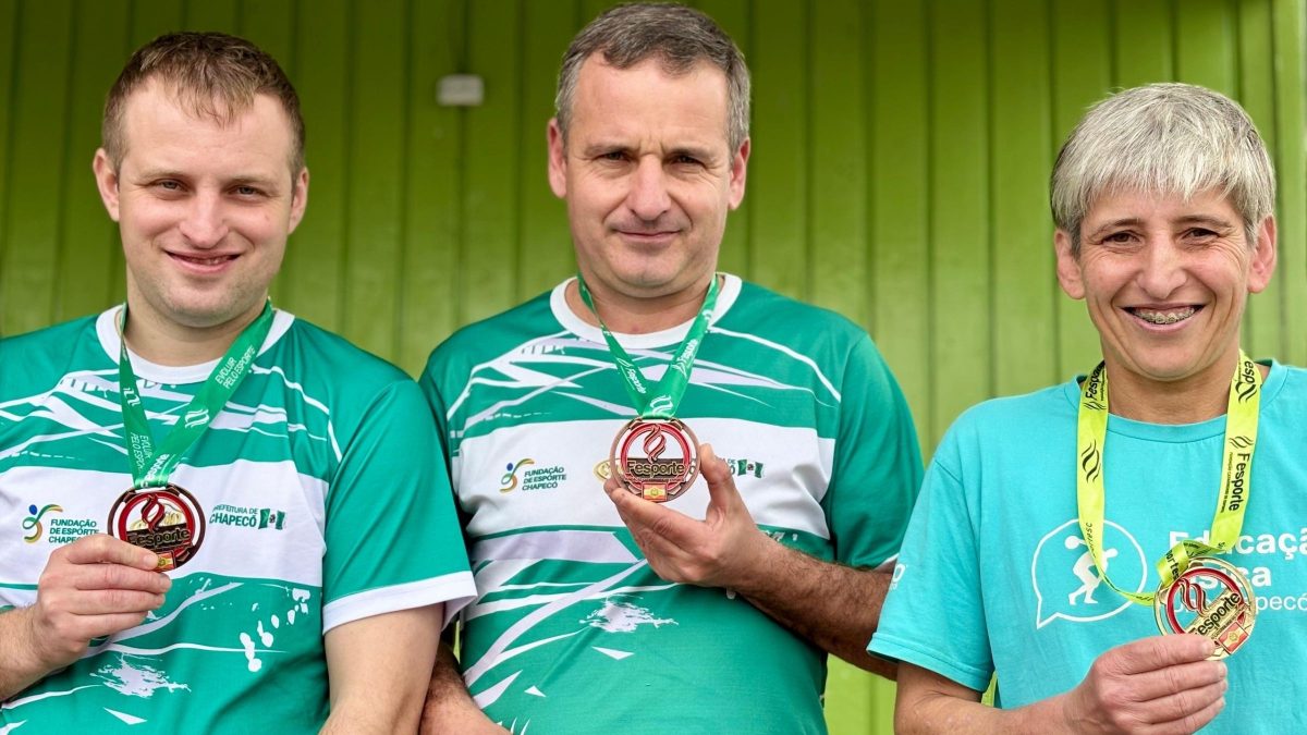 Família de Chapecó coleciona medalhas e encontra nos Parajasc um caminho para a superação