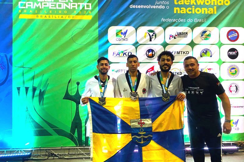 Taekwondo de Itajaí conquista seis medalhas no Super Campeonato Brasileiro