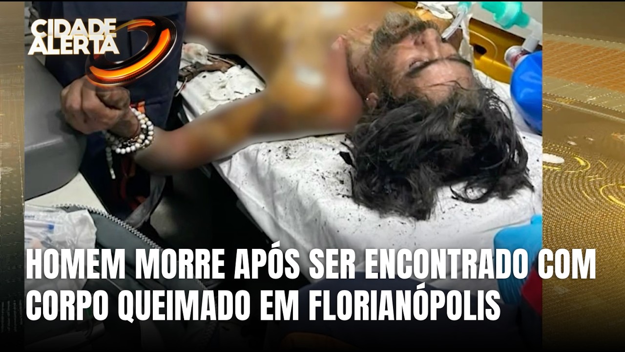 Polícia investiga morte de homem encontrado com corpo queimado em Florianópolis