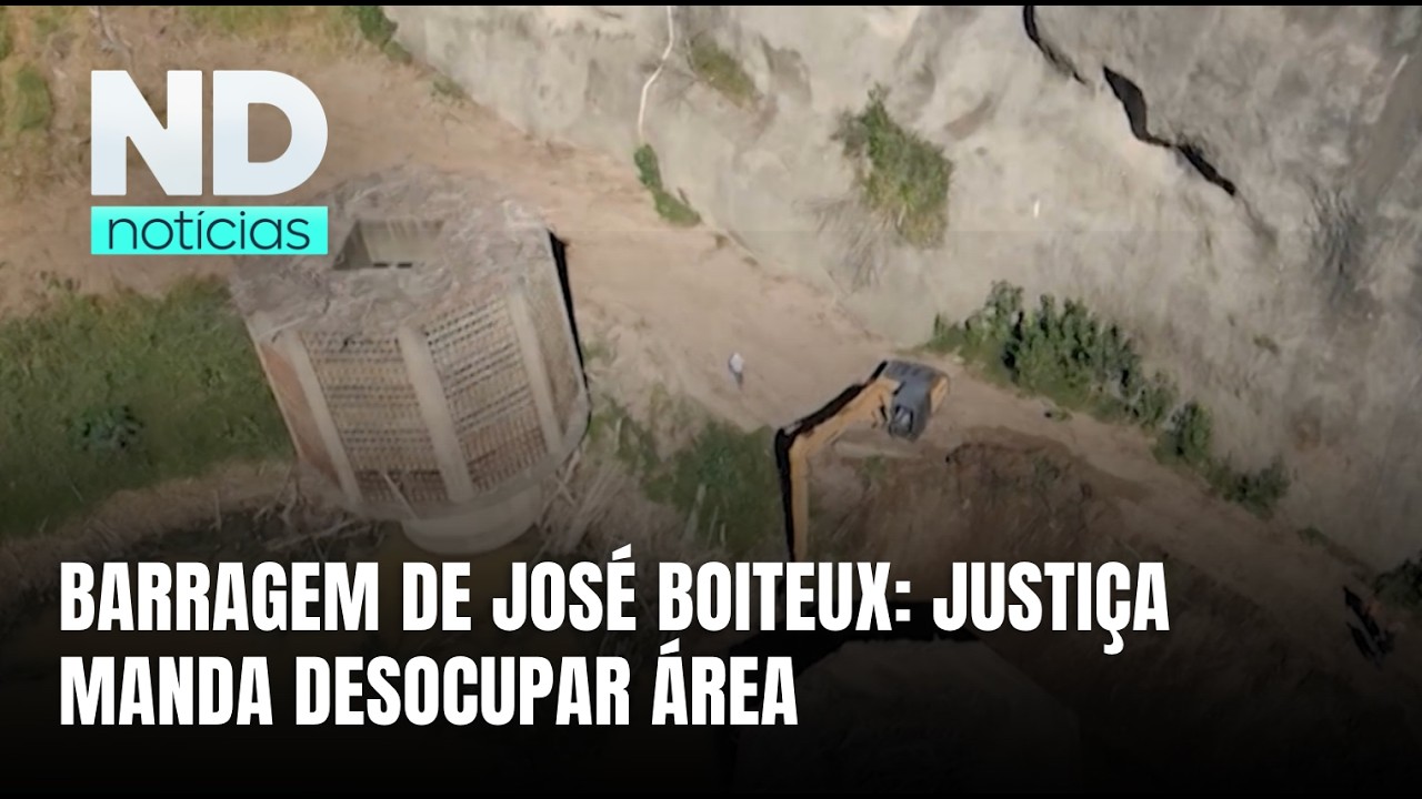Justiça determina desocupação de área da barragem de José Boiteux