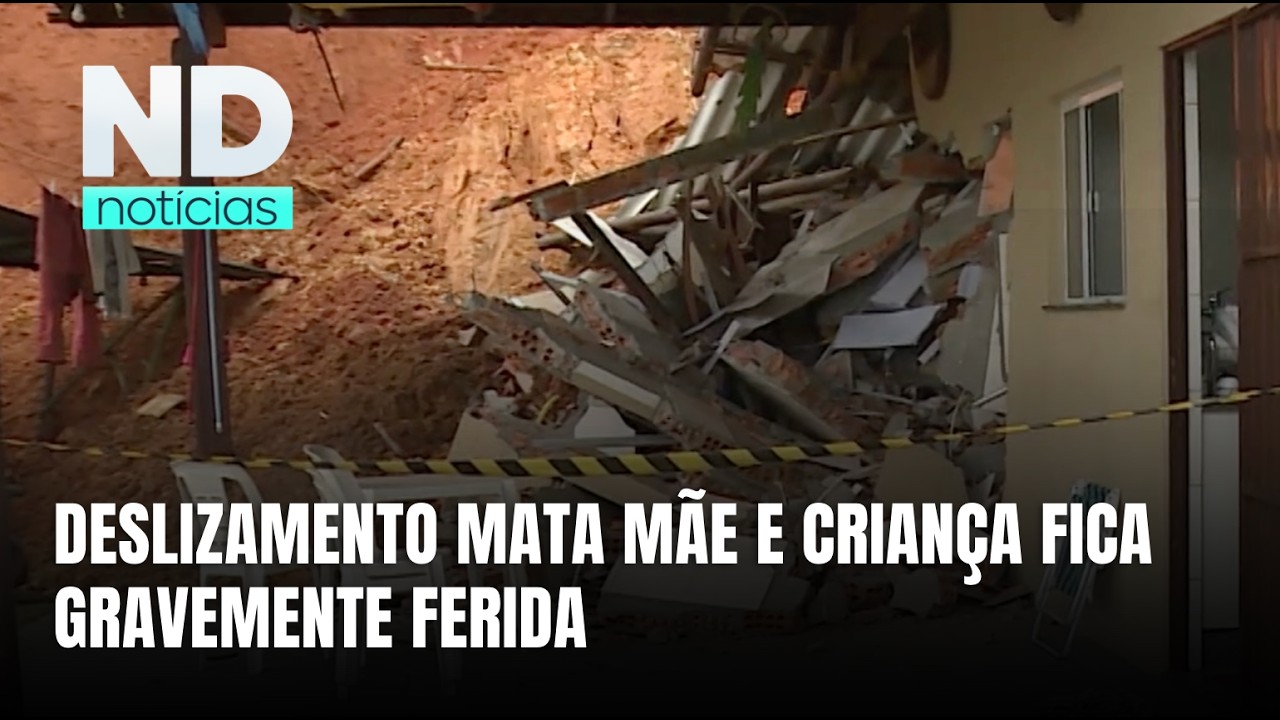 Chuva deixa mãe morta e criança em estado grave em Santo Amaro da Imperatriz