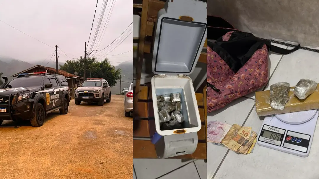 Polícia Civil deflagra operação contra o tráfico de drogas em Brusque e Itajaí