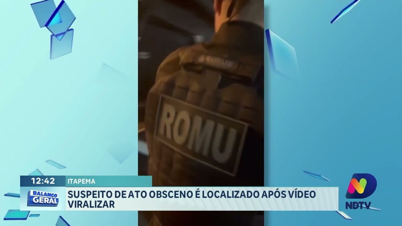 Giro de ocorrências: acidente, ato obsceno e prisão na região