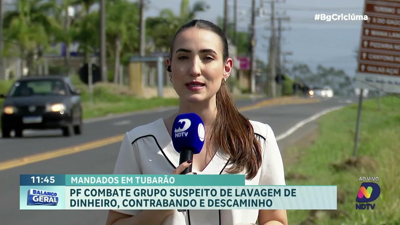 Operação da PF combate grupo suspeito de lavagem em Tubarão