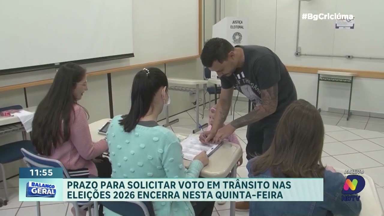 Prazo para solicitar voto em trânsito termina nesta quinta-feira