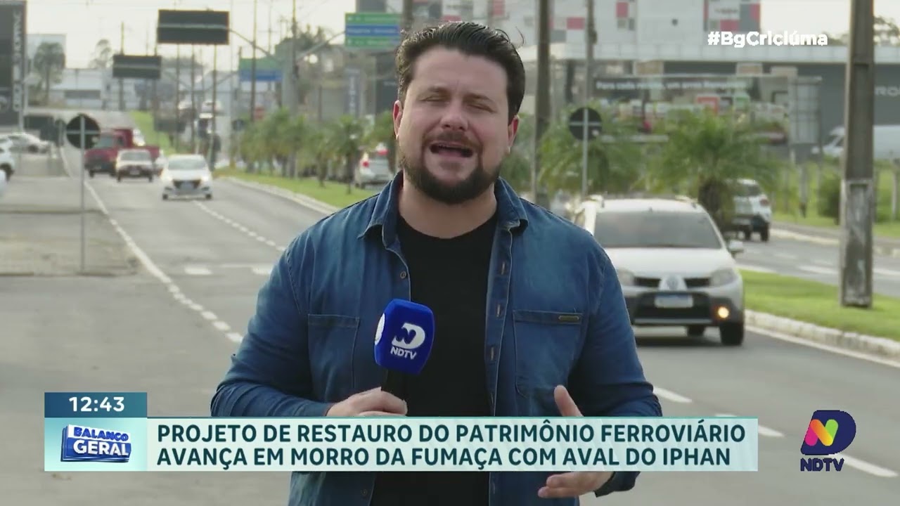Morro da Fumaça avança para integrar rota do turismo ferroviário