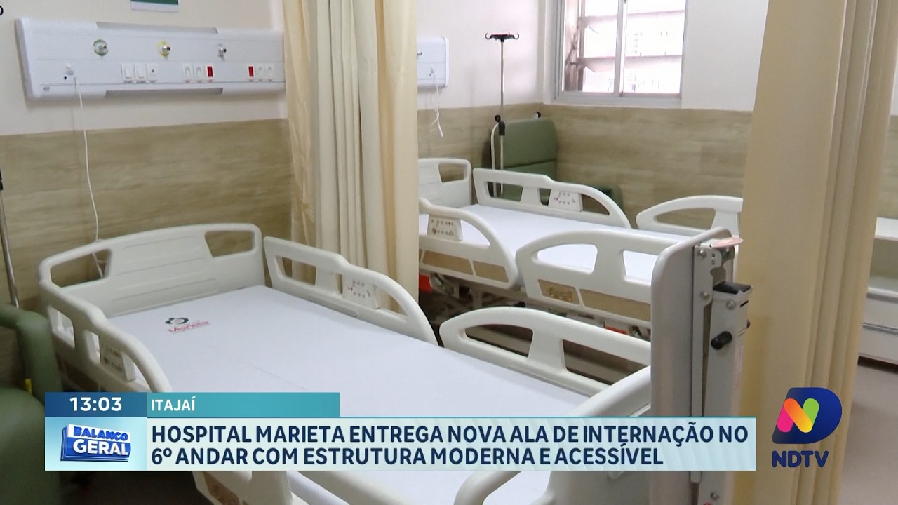 Hospital Marieta entrega nova ala de internação em Itajaí
