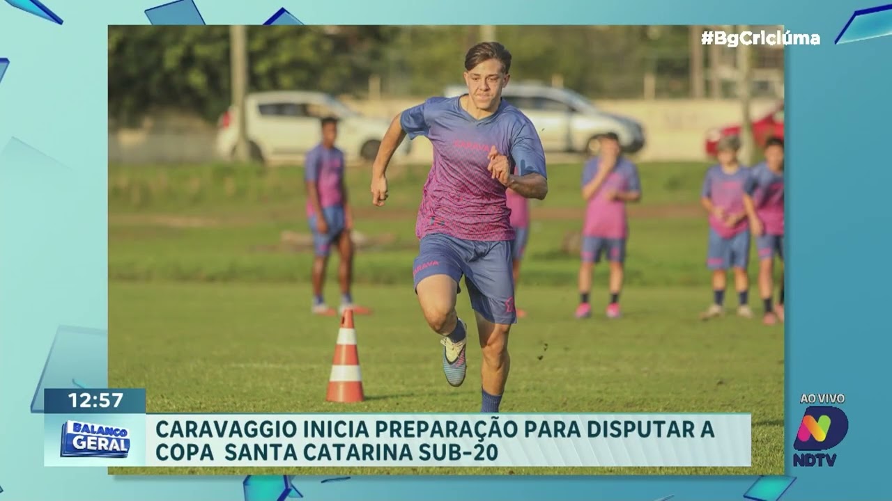 Caravaggio inicia preparação para Copa Santa Catarina Sub-20
