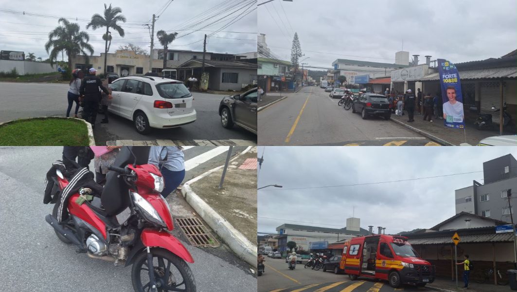 Giro do Trânsito: acidentes com moto e scooter em Balneário Camboriú