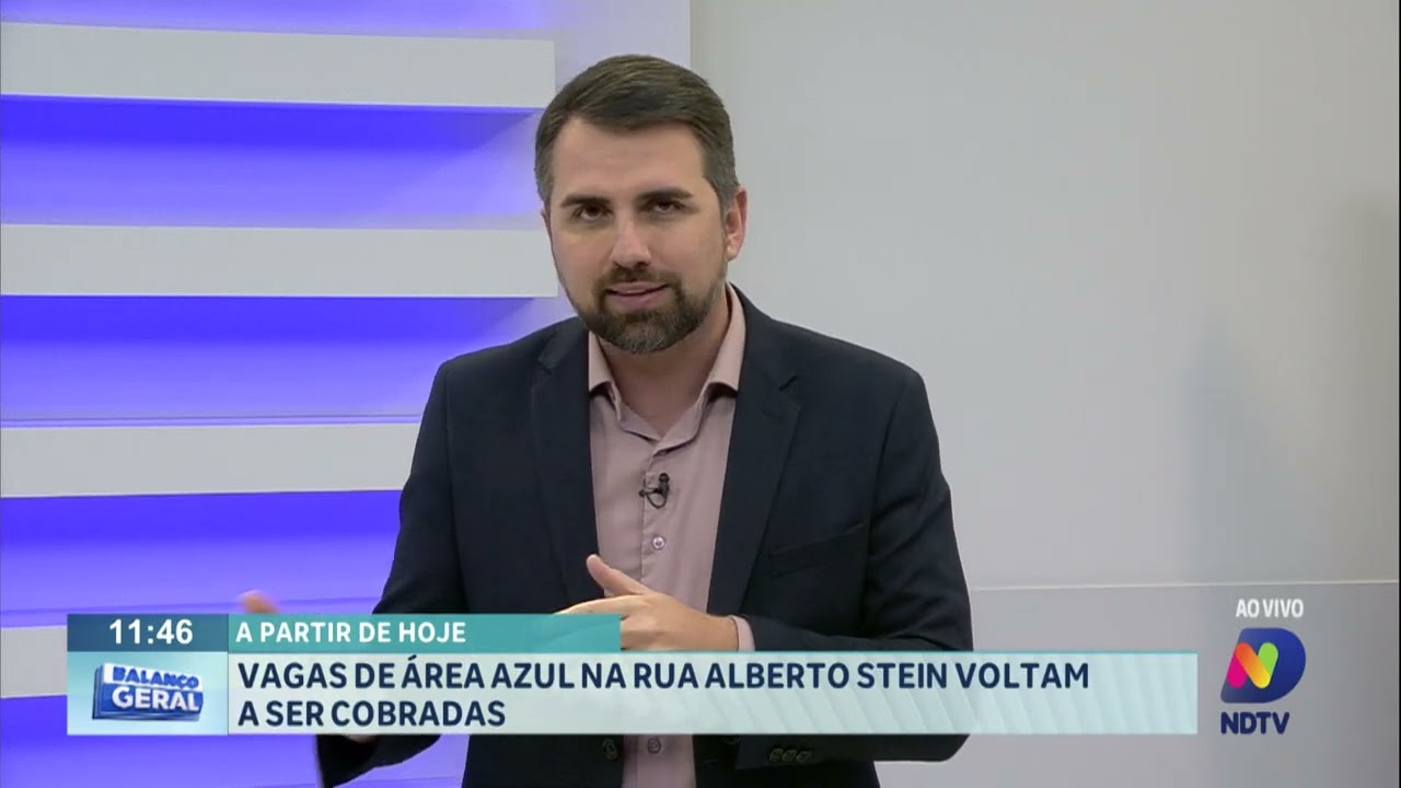 A partir desta terça-feira: vagas de Área Azul na rua Alberto Stein voltam a ser cobradas