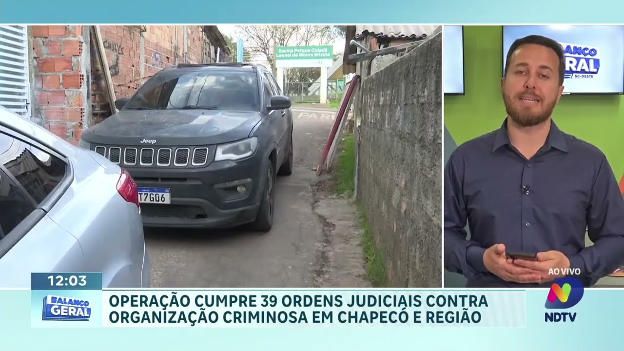 Operação Istós cumpre 39 mandados contra organização criminosa