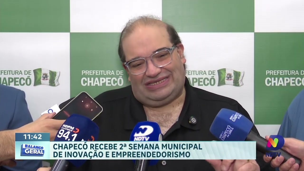Chapecó recebe 2ª Semana Municipal de Inovação e Empreendedorismo