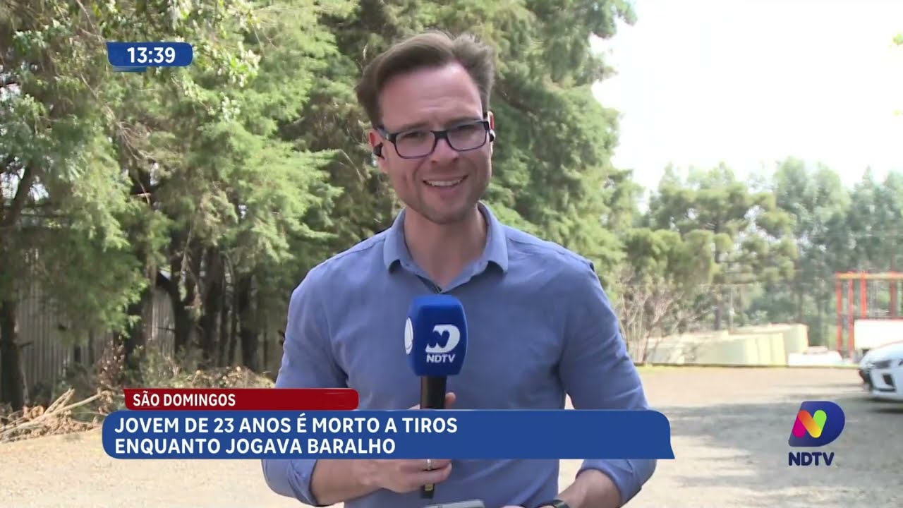Homem é morto a tiros enquanto jogava baralho em São Domingos