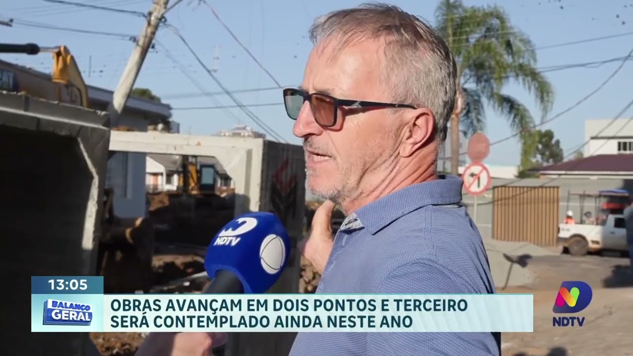 Caçador amplia obras de macrodrenagem contra enxurradas e alagamentos