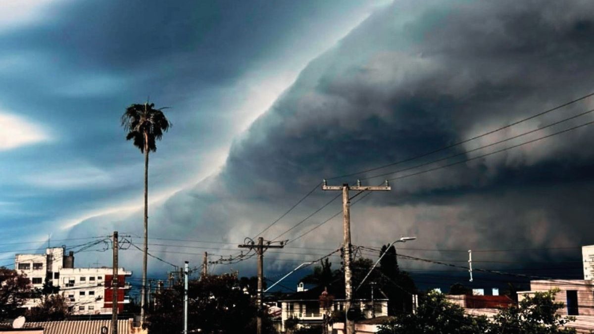 Ciclone extratropical faz tempo virar nas próximas 48 horas, com temporais e ventos de até 100 km/h