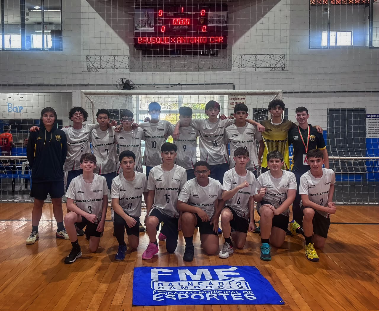 Equipe de BC se classifica para a fase final da Liga SC de Handebol Infantil