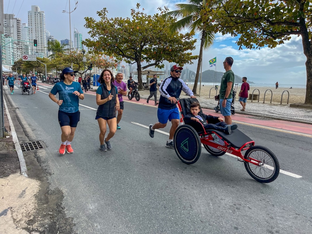 Inscrições para corrida inclusiva em Balneário Camboriú são prorrogadas até quinta-feira