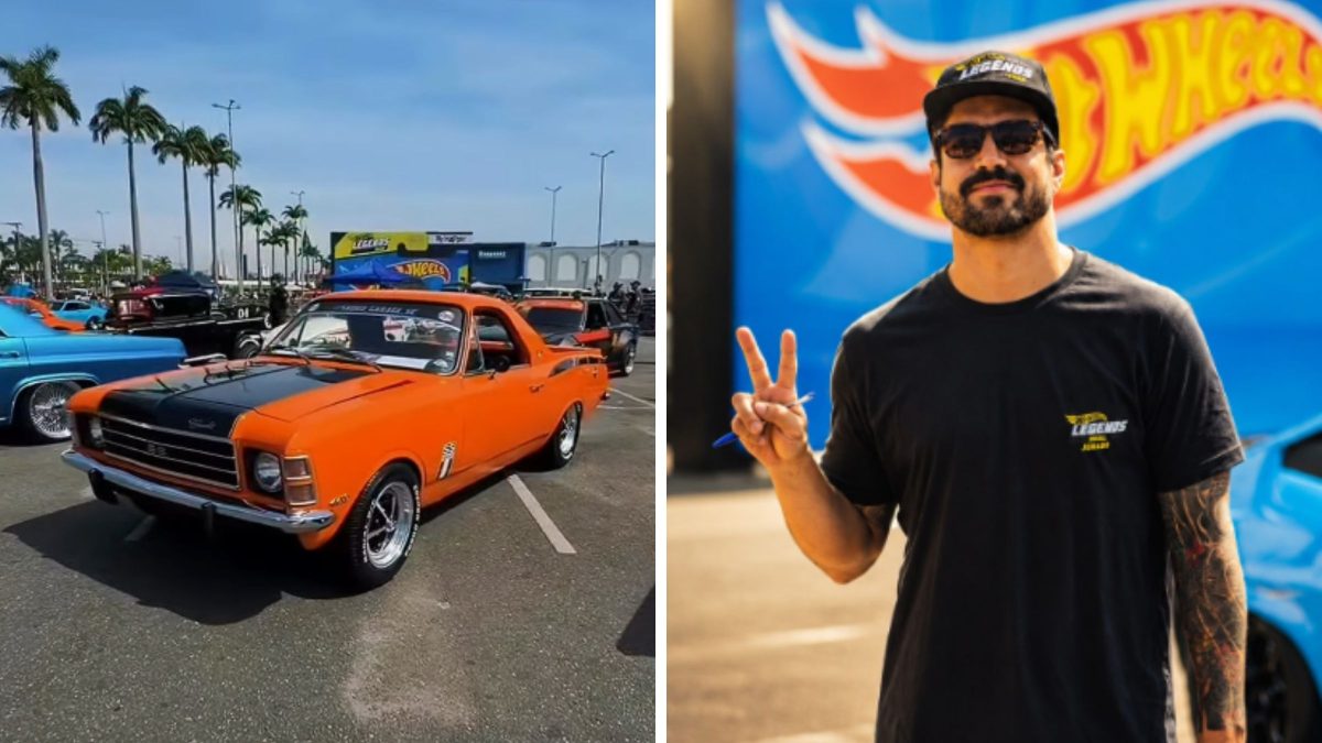 Carro de irmãos de SC vira ‘Hot Wheels da vida real’ e conquista Caio Castro e Rubinho Barrichello